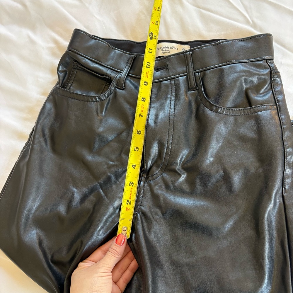 A&F Leather Pants - Picture 4 of 5